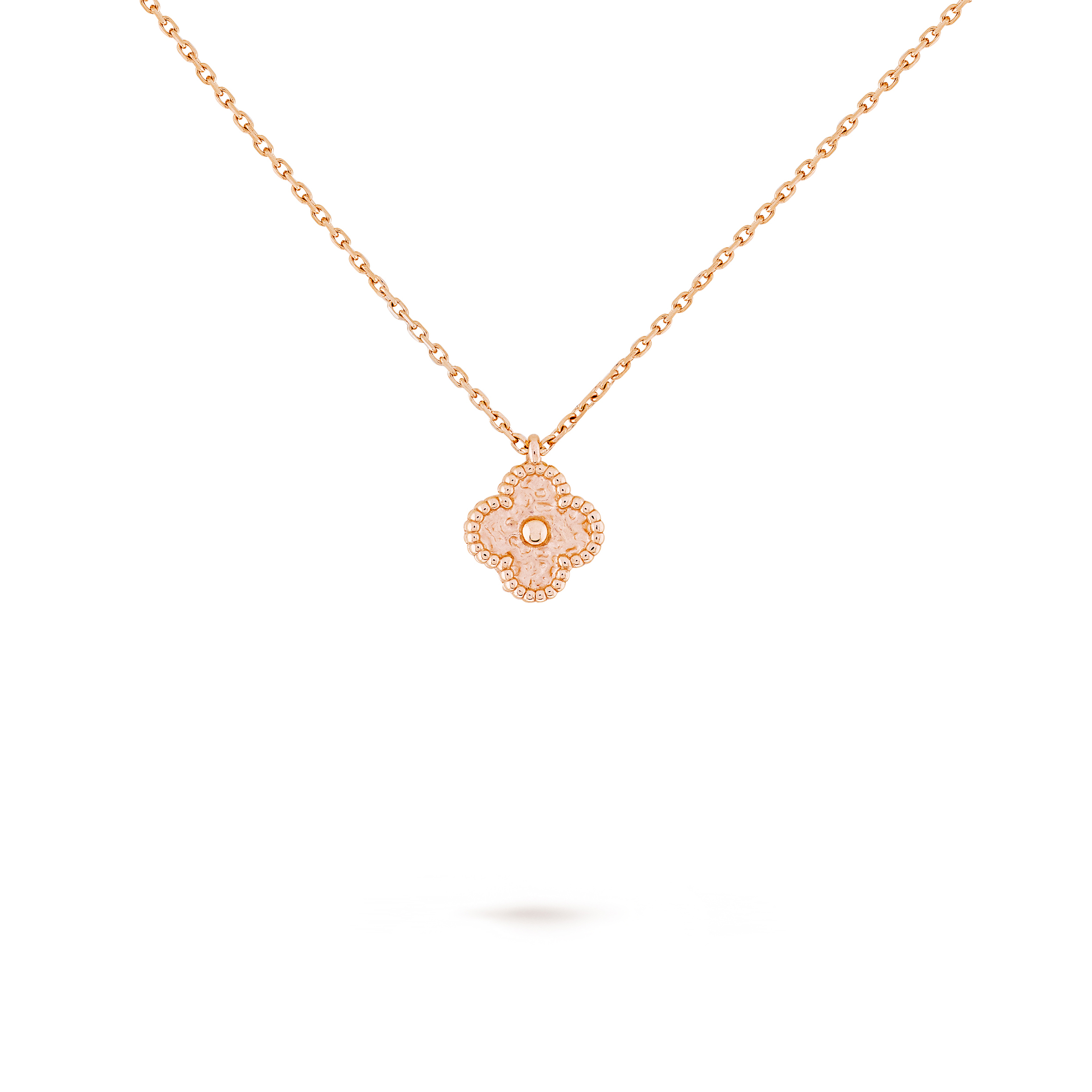 V*N CL*F arpels sweet alhambra pendant - rose gold  vcaro8df00